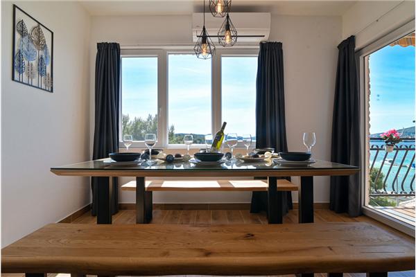 Apartment A1, for 8 persons