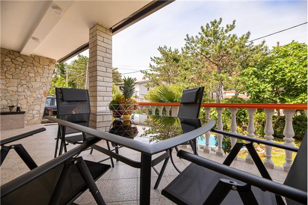 Apartment A1, for 4 persons