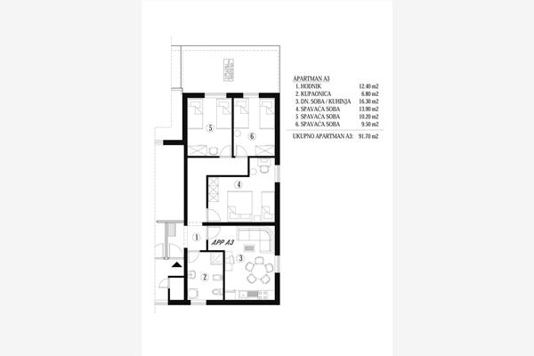 Appartamento A3, per 7 persone
