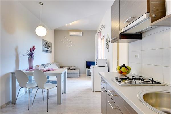 Apartment A1, for 3 persons