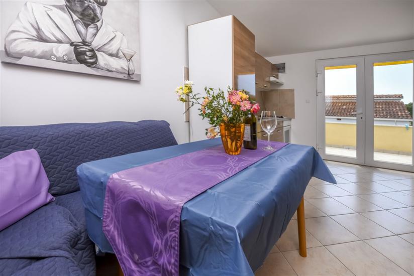 Apartment A1, for 2 persons