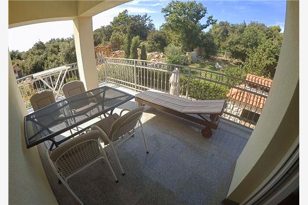 Apartment A2, for 4 persons