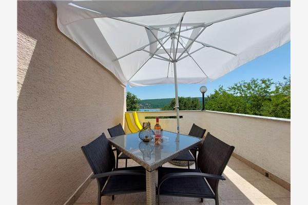 Apartment A1, for 4 persons