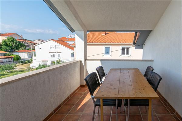 Apartment A3, for 4 persons