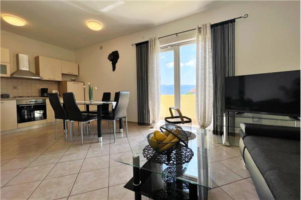 Apartment A1, for 6 persons