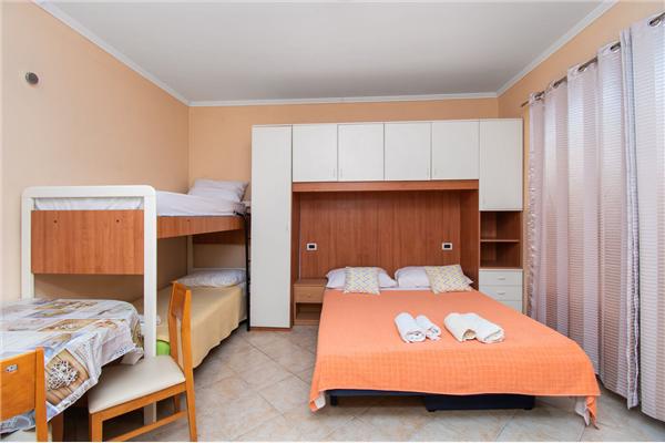 Apartment A2, for 3 persons