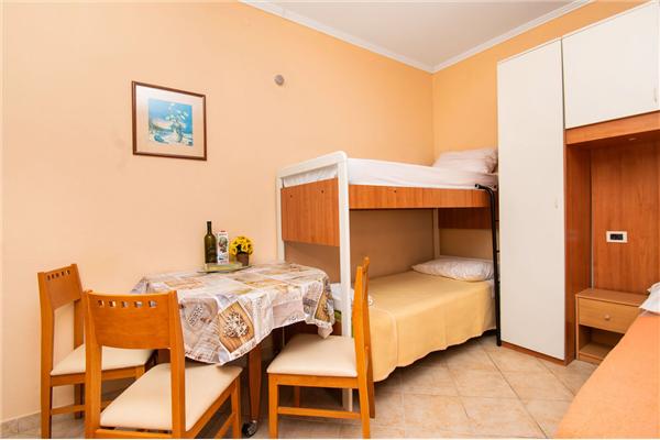 Apartment A2, for 3 persons