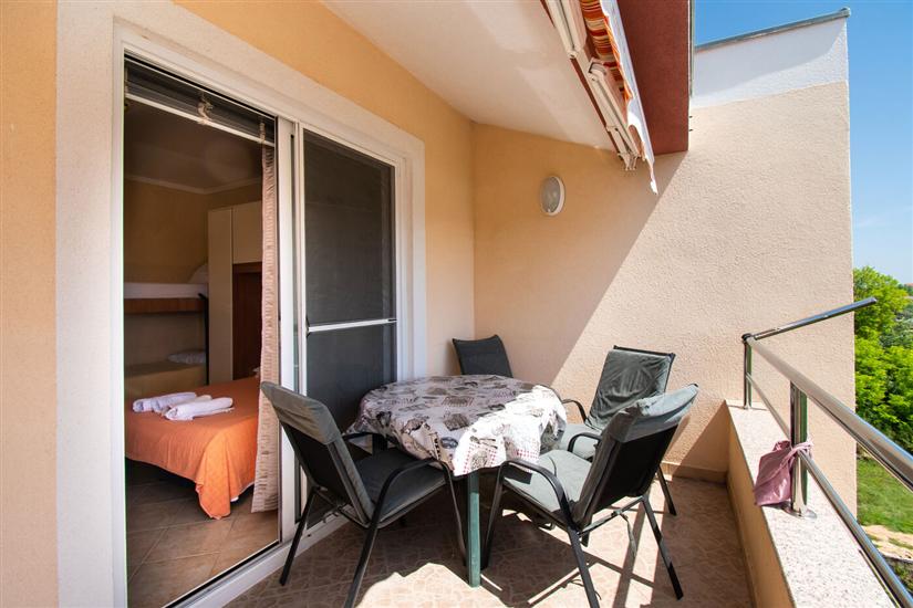 Apartment A2, for 3 persons