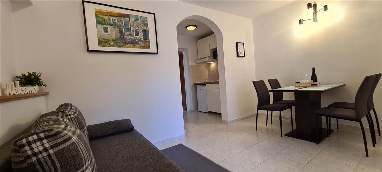 Apartment A1, for 3 persons