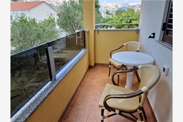 Apartment A2, for 2 persons