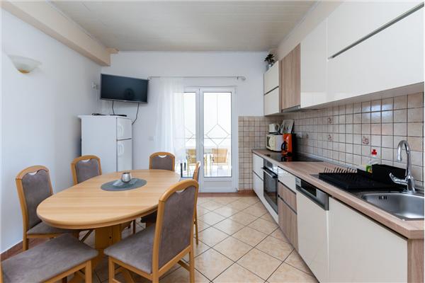 Apartment A1, for 6 persons