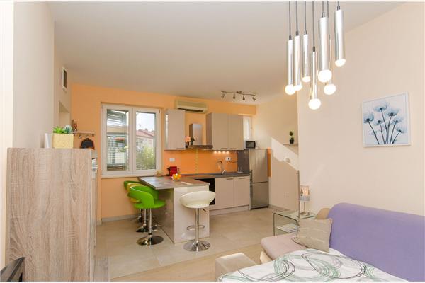 Apartment A1, for 3 persons