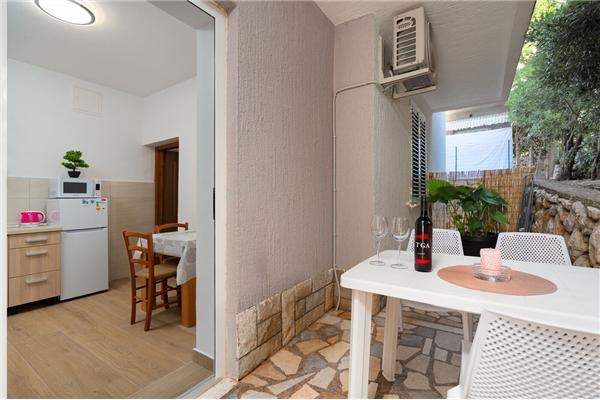 Apartment A1, for 3 persons