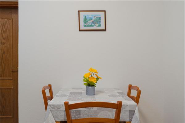 Apartment A1, for 3 persons