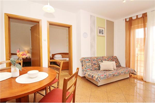 Apartment A3, for 5 persons