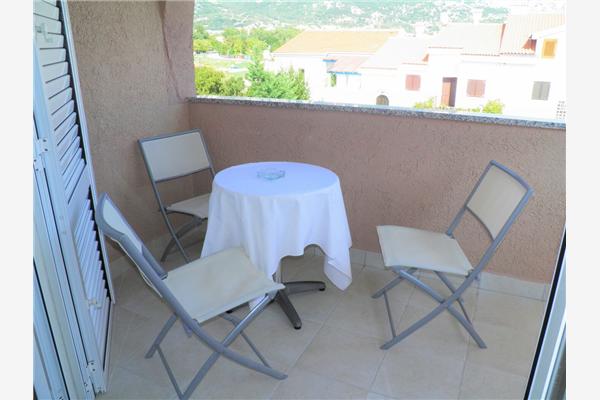 Apartment A2, for 4 persons