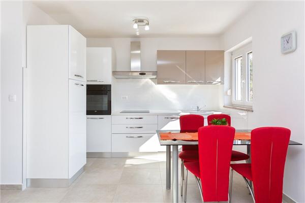 Apartment A1, for 8 persons