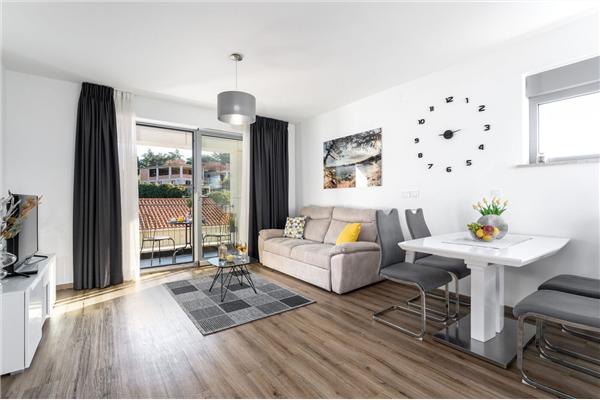 Apartment A1, for 2 persons