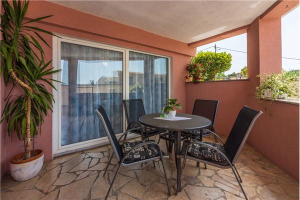 Apartment A2, for 4 persons