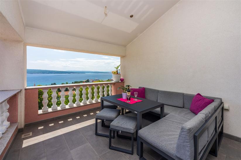 Apartment A3, for 6 persons