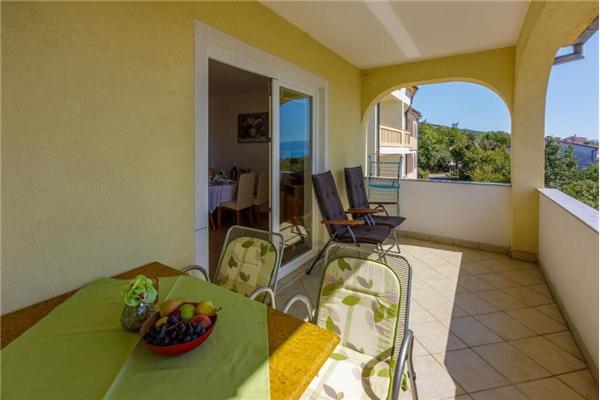 Apartment A1, for 4 persons