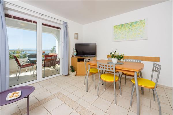 Apartment A1, for 4 persons