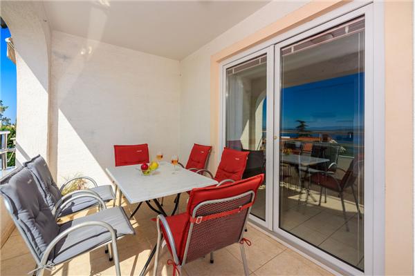 Apartment A1, for 4 persons