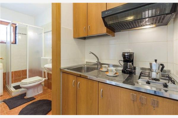 Apartment A1, for 2 persons