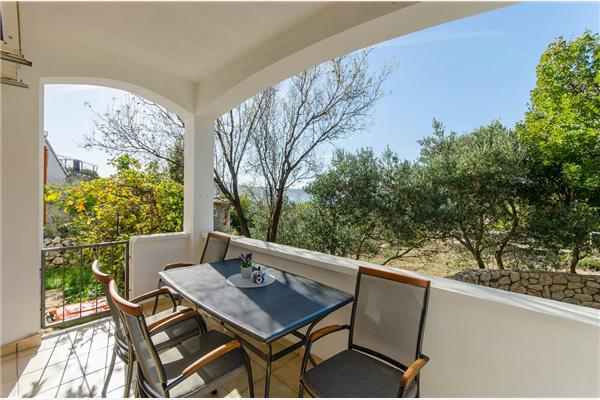 Apartment A1, for 4 persons