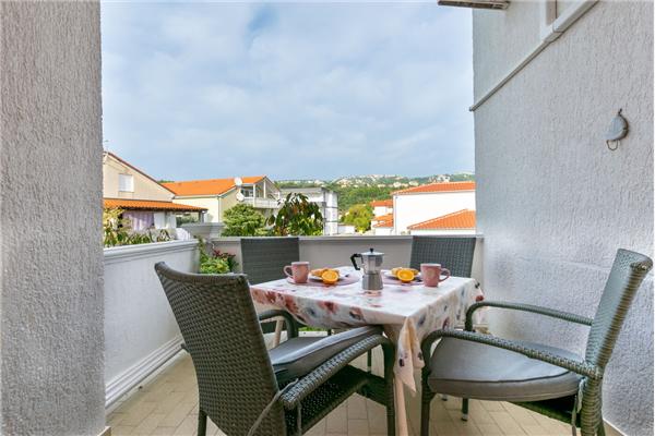 Apartment A2, for 2 persons