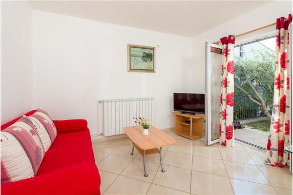 Apartment A2, for 3 persons