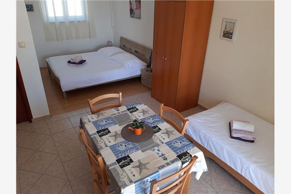 Apartment A2, for 3 persons