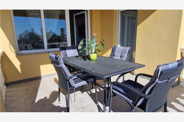 Apartment A2, for 3 persons