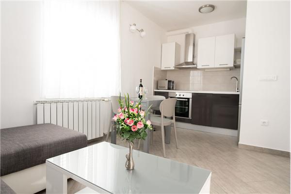 Apartment A1, for 3 persons