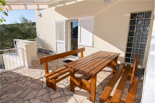 Apartment A1, for 3 persons