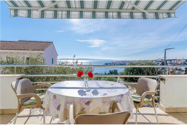 Apartment A1, for 4 persons