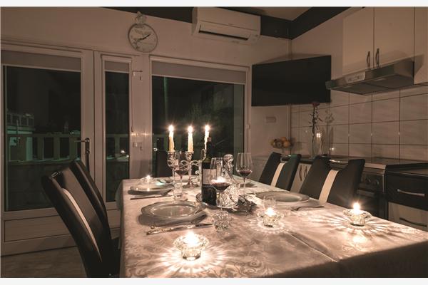 Apartment A1, for 7 persons