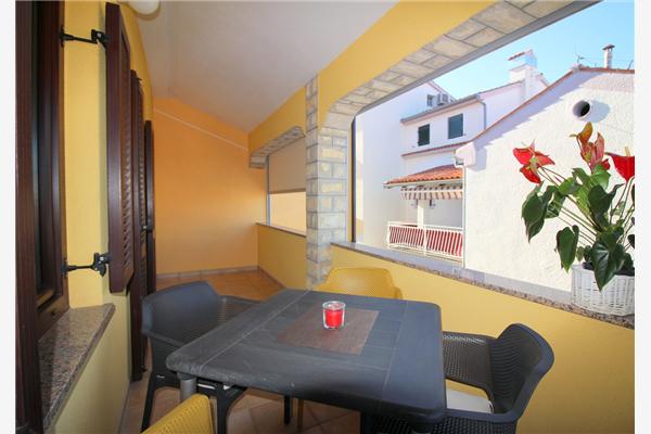 Apartment A2, for 3 persons