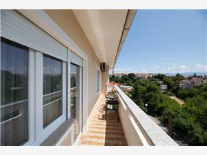 Apartment Sanja Vrbnik - island Krk, Size 75.00 m2, Airline distance to town centre 250 m