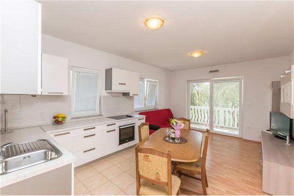 Apartment A2, for 4 persons