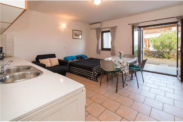 Apartment A1, for 2 persons