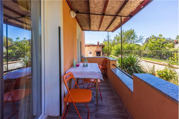 Apartment A2, for 4 persons