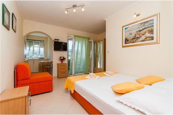 Apartment A1, for 2 persons