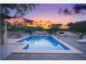 Villa Ivana Whisper of nature Sibenik Riviera, Remote cottage, Size 100.00 m2, Accommodation with pool