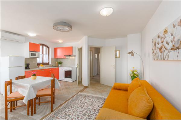 Apartment A1, for 2 persons