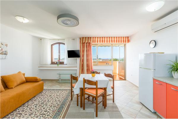 Apartment A1, for 2 persons