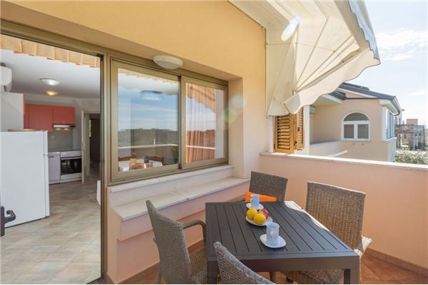 Apartment A1, for 2 persons