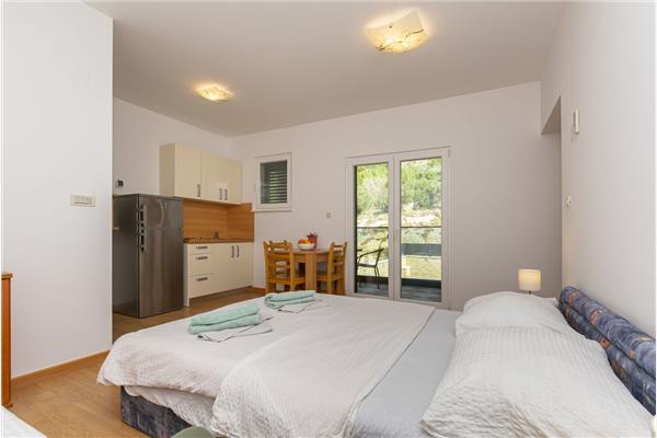 Apartment A1, for 3 persons