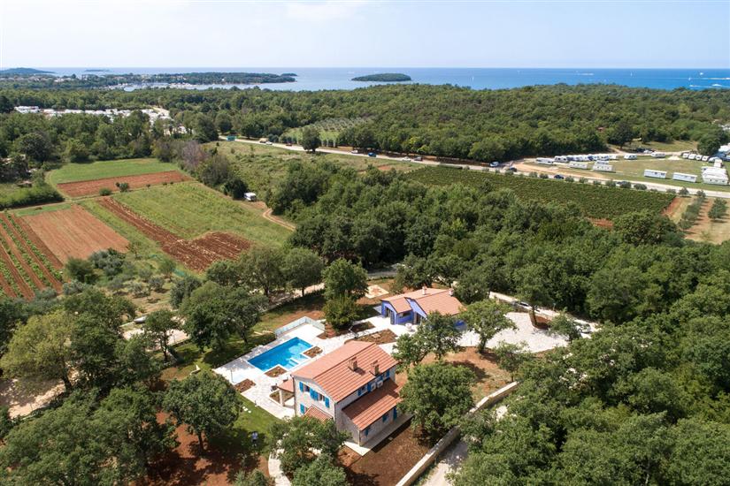 Villa Irena Funtana s bazenom