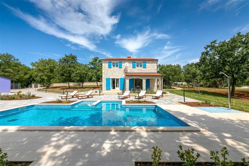 Villa Irena Funtana s bazenom